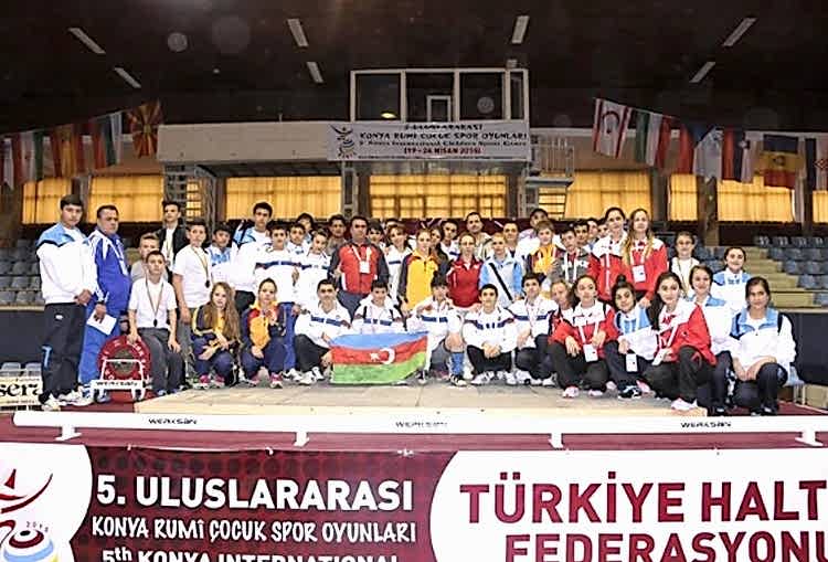 Dünya çocukları Konya'da yarıştı gorseli