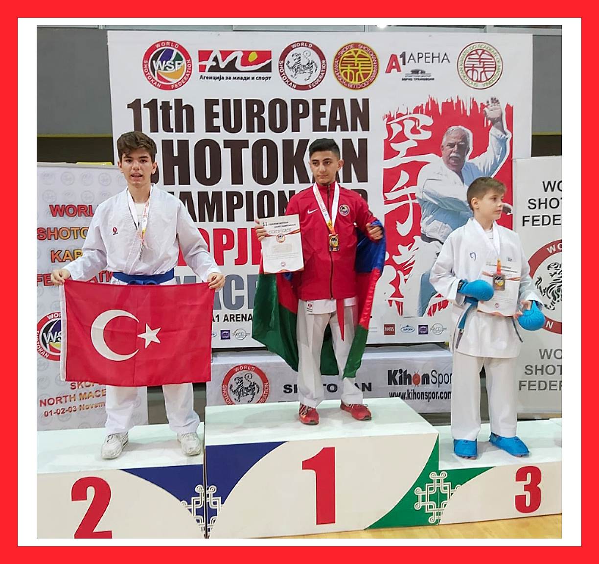 11.WSF Avrupa Karate Şampiyonası gorseli