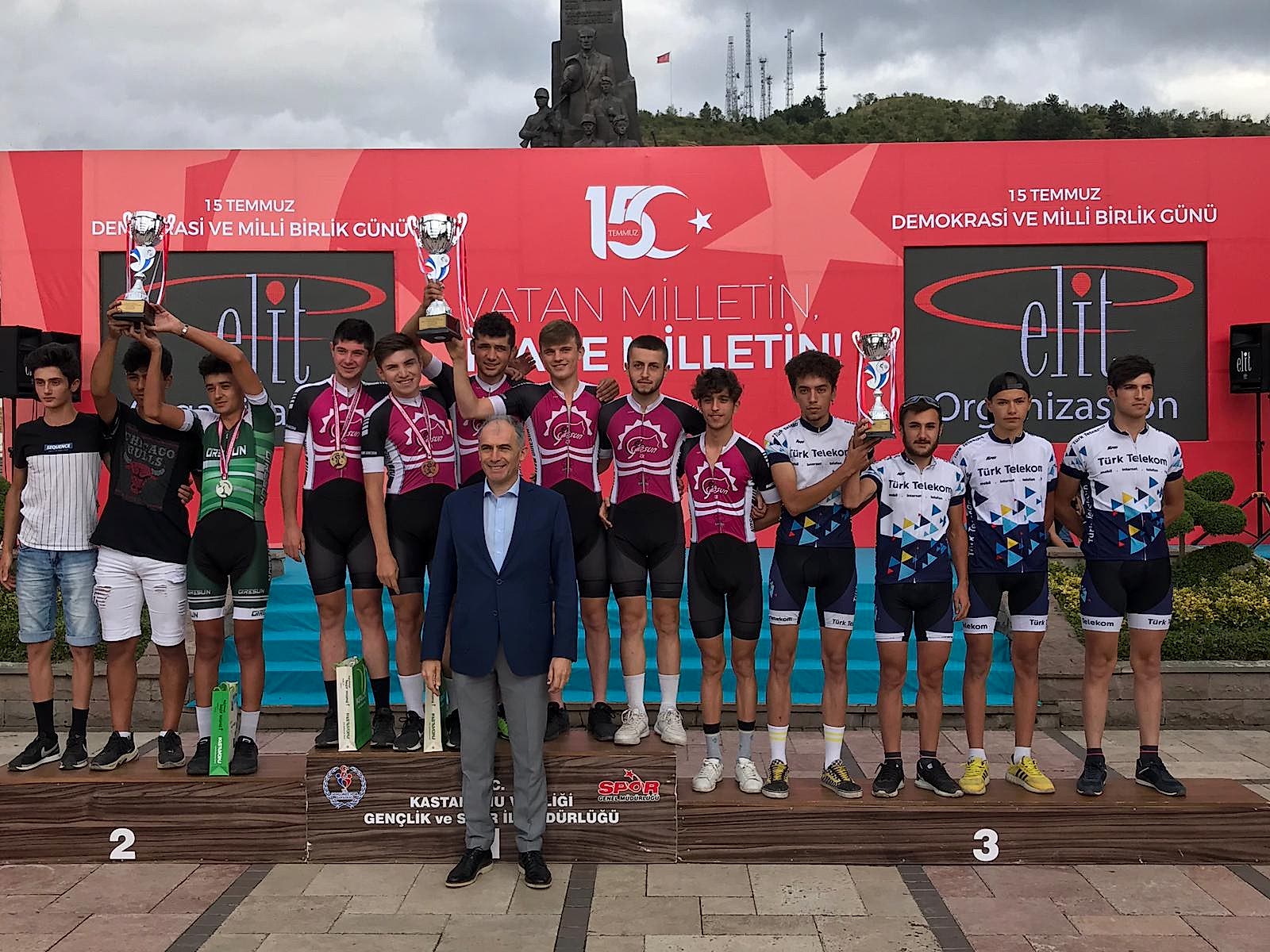 Ulusal 15 Temmuz Şehitlerini Anma Bisiklet Yarışması gorseli