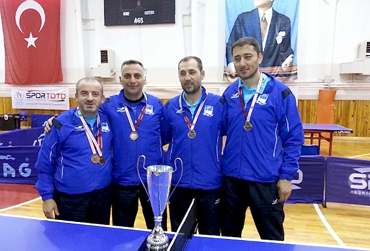 Türk Telekom Ankara Spor Masa Tenisi Takımı Süper Lig 3.sü oldu... gorseli