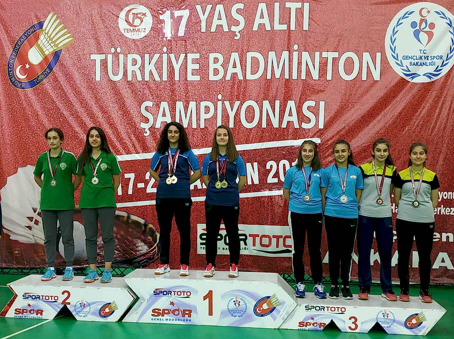 Badminton 17 yaşaltı Türkiye Şampiyonası gorseli