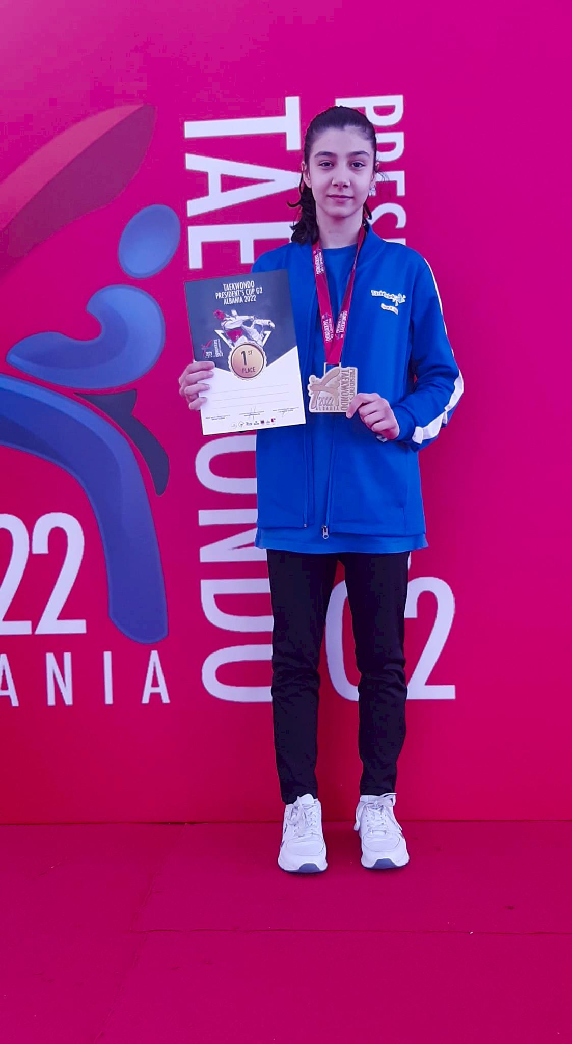 TAEKWONDO PRESIDENT’S CUP G2 DE TÜRK TELEKOM’LU HAYRUNNİSA’DAN ALTIN MADALYA gorseli