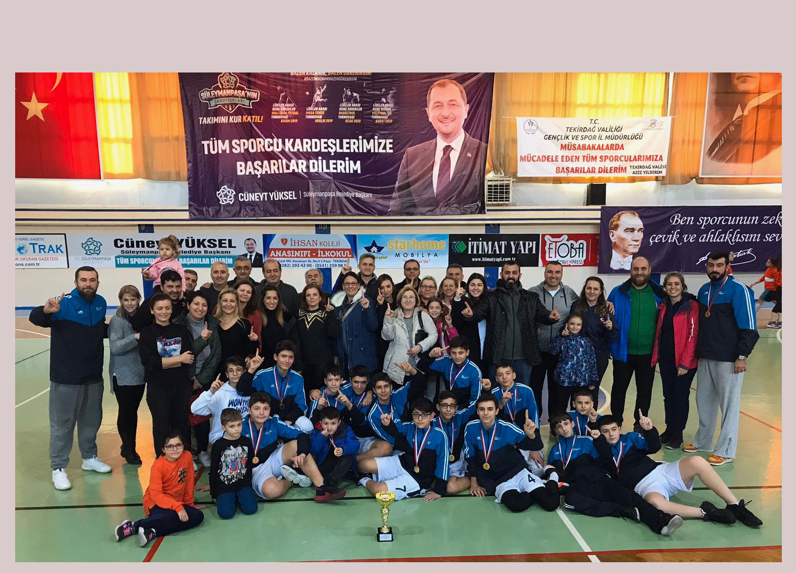 Tekirdağ’lı Basketbolcular İl Şampiyonu gorseli