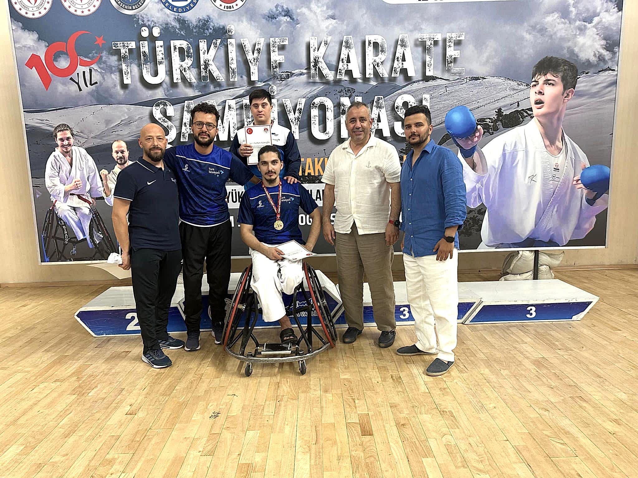 Parakarate Türkiye Şampiyonası'nda 3 Madalya gorseli