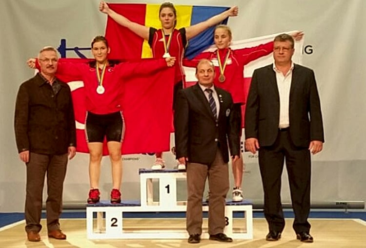 Emine Ayyıldız Avrupa ikincisi gorseli