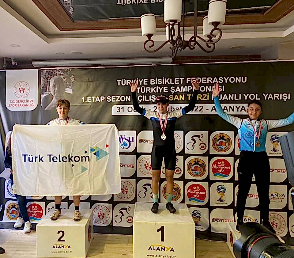 Türkiye Bisiklet Şampiyonası'n da Gümüş Madalya gorseli