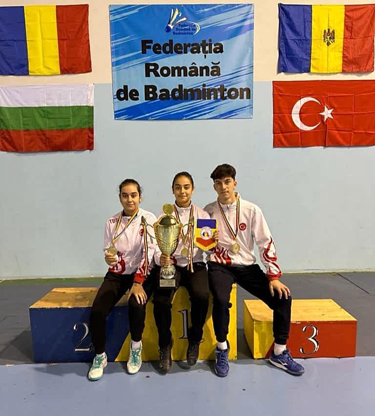 17 Yaş Altı Balkan Badminton Şampiyonası'nda 3 Madalya gorseli