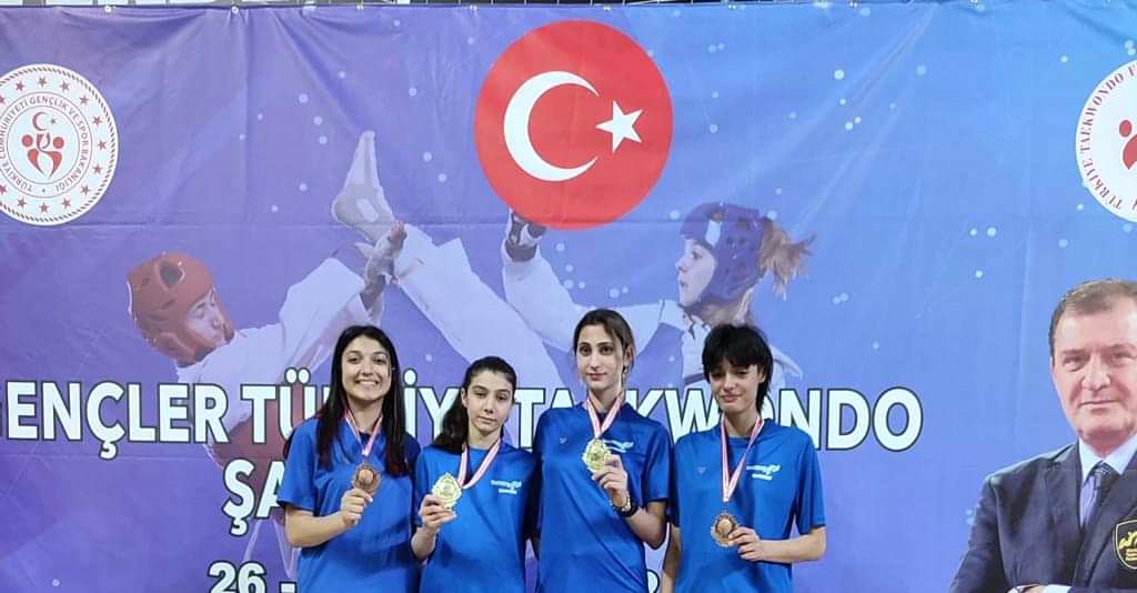 Gençler Türkiye Taekwondo Şampiyonasında 4 Madalya gorseli