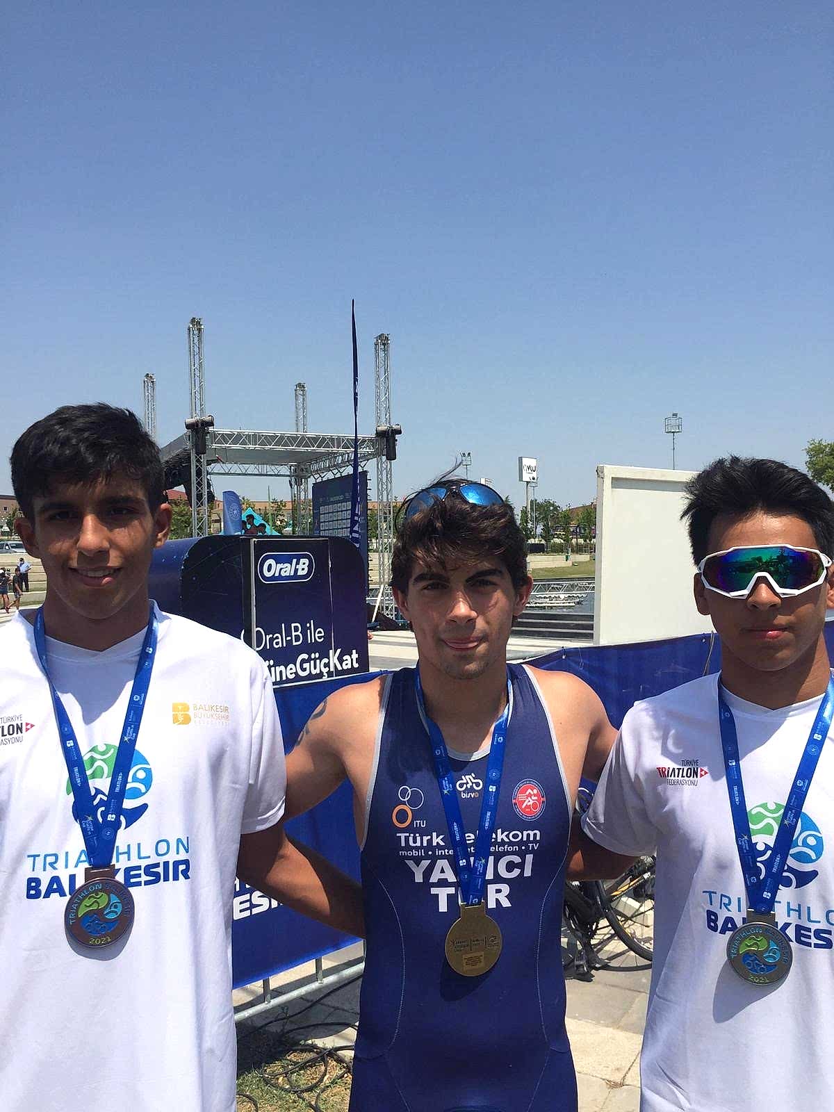 Triatlon Türkiye Kupası Şampiyonu Abdullah Yazıcı  gorseli